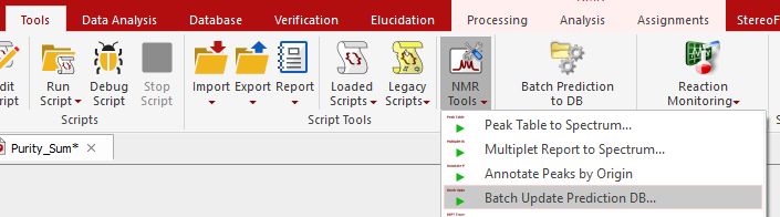 Update PredictionDB