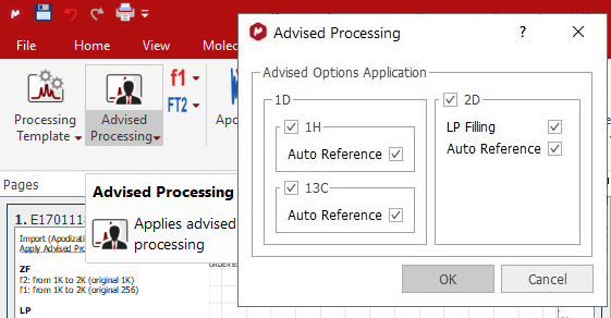 Advised processing