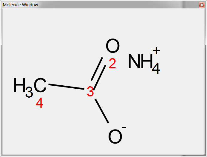 Molecule window