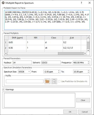 multiplet report to spec_2