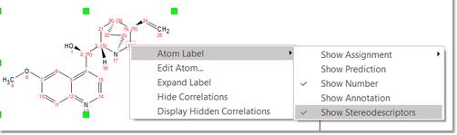 atom label