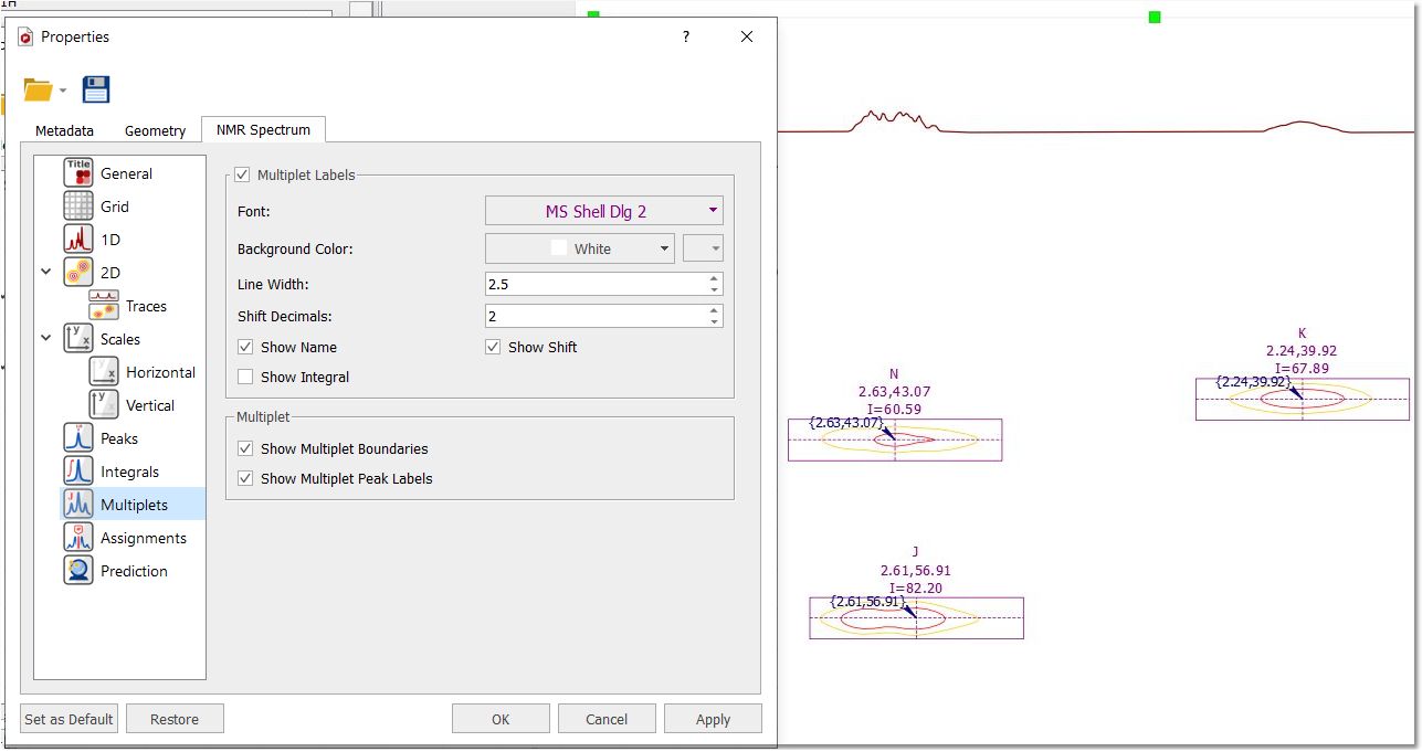 multiplets2D_properties