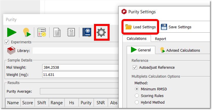 qNMR_settings