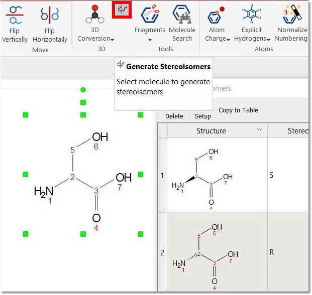 stereoisomers